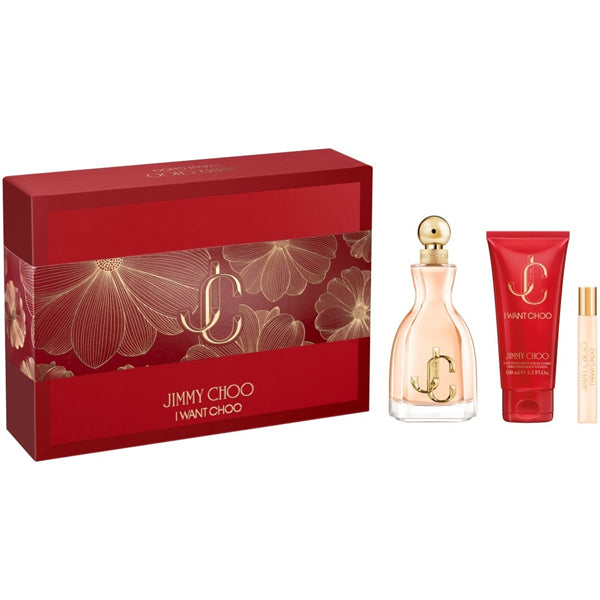JIMMY CHOO I Want Choo EDP 100ml + 7.5ml + BL 100ml